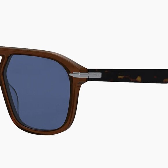 Dior BlackSuit 55MM Square Sunglasses - Tortoise main image 4